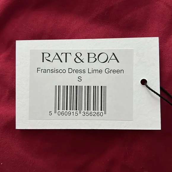 RAT & BOA FRANSISCO DRESS LIME SMALL - Picture 7 of 9